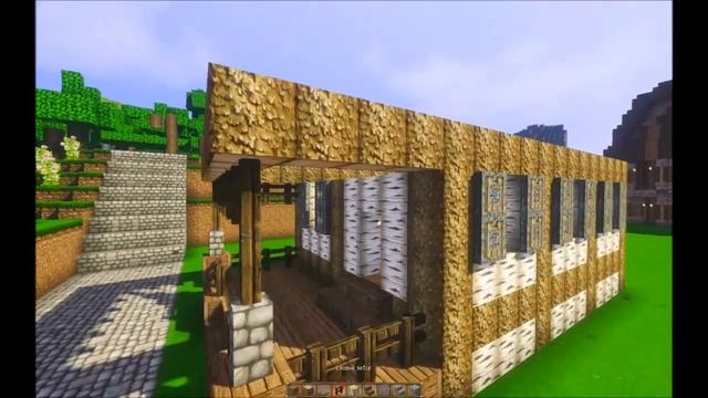 Как построить дом фермера в Minecraft
