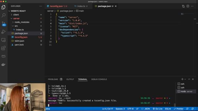 WebRTC Video Chat with REACT, Typescript, WebSockets and Node.js смотреть онлайн
