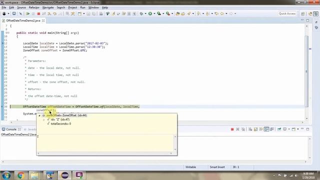 How to use of methods of OffsetDateTime Class? | Java 8 Date and Time смотреть онлайн