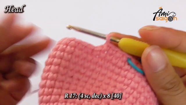 #335 | BT21 - Cooky Bunny Amigurumi (1/3) | Crochet Amigurumi | Beginners Tutorial | @AmiSaigon