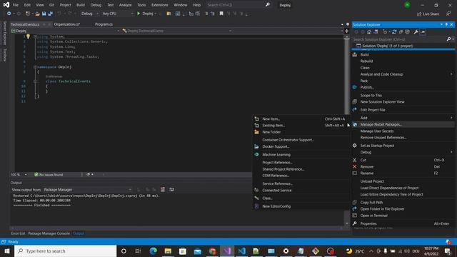 Dependency injection | Inversion Of Control IOC | Dependency Inversion Principle | C# Example смотреть онлайн