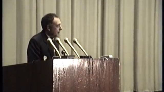 Выступление министра иностранных дел России Андрея Козырева - 1992 смотреть онлайн