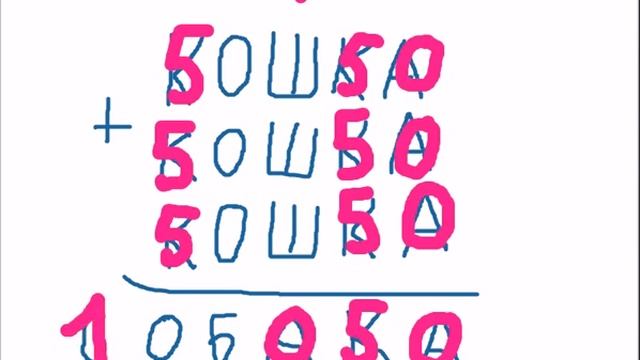 разбор числового ребуса КОШКА+КОШКА+КОШКА=СОБАКА