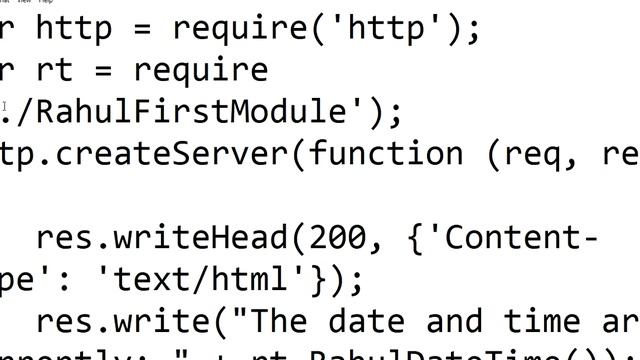 Create Your Module Node JS смотреть онлайн