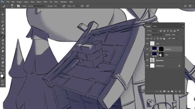 УРОК "РИСУЕМ СТИЛИЗОВАННЫЙ ДОМ В PHOTOSHOP" ЧАСТЬ 1 смотреть онлайн