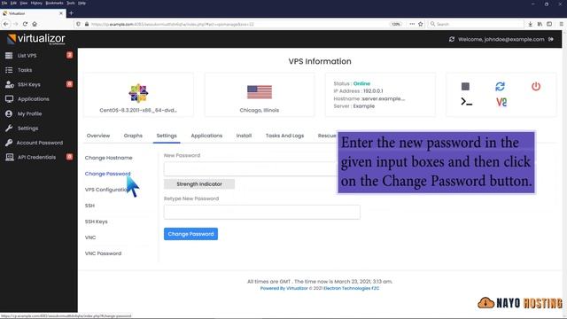 How to Change Your VPS OS Root or Admin Password Using Virtualizor Nayo Hosting смотреть онлайн
