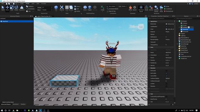 ROBLOX STATUE TUTORIAL [STUDIO] смотреть онлайн
