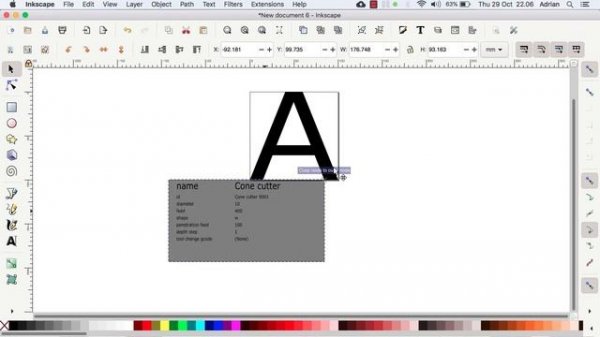 How To Create G-Code File With Inkscape For CNC Machine