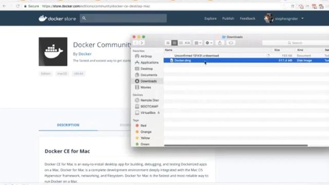 Installing Docker on MacOS смотреть онлайн