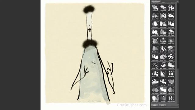 Drawing and Painting in Photoshop With Mixed Media Brush Types смотреть онлайн