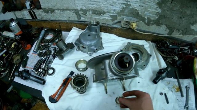 21000км на Днепр-16: Разбираем редуктор. смотреть онлайн
