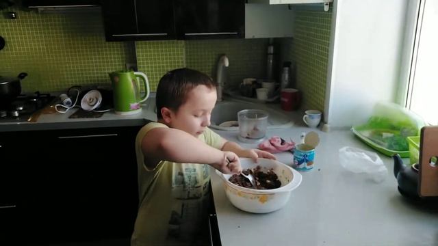 Готовим печенье 