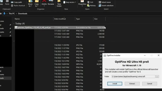 [1.7.2 - 1.19] How to download OPTIFINE in Minecraft: Java Edition! смотреть онлайн