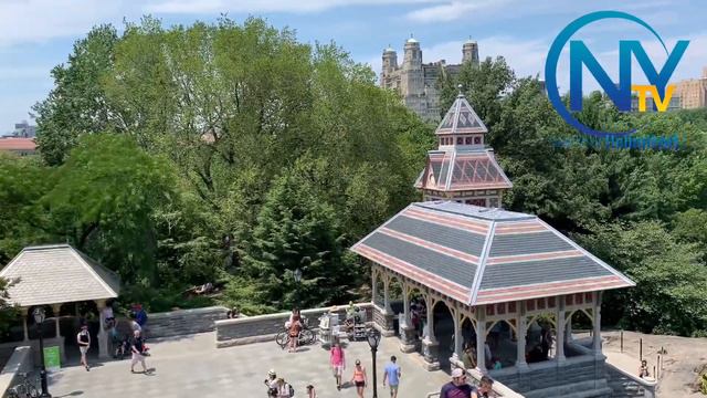 AT THE NEWLY REOPENED $12M RESTORATION PROJ OF BELVEDERE CASTLE! l New York Unlimited TV смотреть онлайн