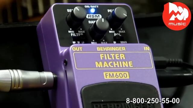 Гитарный эффект BEHRINGER FM600 FILTER MACHINE смотреть онлайн