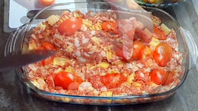 Обед по-турецки.просто фарш и овощи,но как вкусно и легко готовить смотреть онлайн