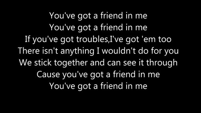 You've got a friend in me by Randy Newman lyrics смотреть онлайн