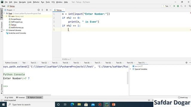 Number is Even or Odd using if Statement in Python | Python Tutorial for Beginners смотреть онлайн