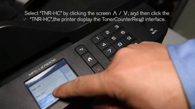 TN760 reset MFC printer with touch screen смотреть онлайн