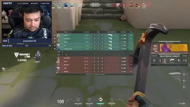 LESS TA INSANO COM ESSE CHAMBER NA RANKED смотреть онлайн