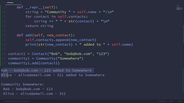 Contacts Database Project - Python Fundamentals 5.P2 смотреть онлайн