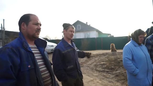 д Тогодь, Холмский район, встреча с местными жителями смотреть онлайн
