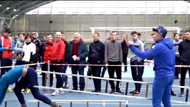 Зимний чемпионат России по пожарному спорту 2019. Подъем по штурмовой лестнице. смотреть онлайн