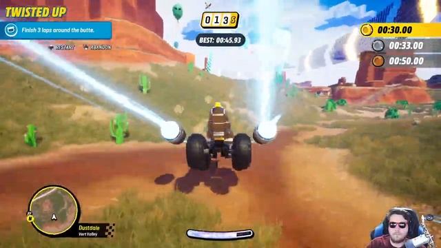 Surviving Brutal Tornados & High Speed Chases in the NEW Lego Racing Game LEGO 2K Drive смотреть онлайн
