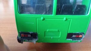 Масштабная модель автобуса ПАЗ