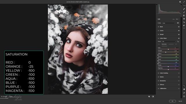 Black Tone Preset - Photoshop Tutorial | Black Moody Color Grading in Photoshop смотреть онлайн