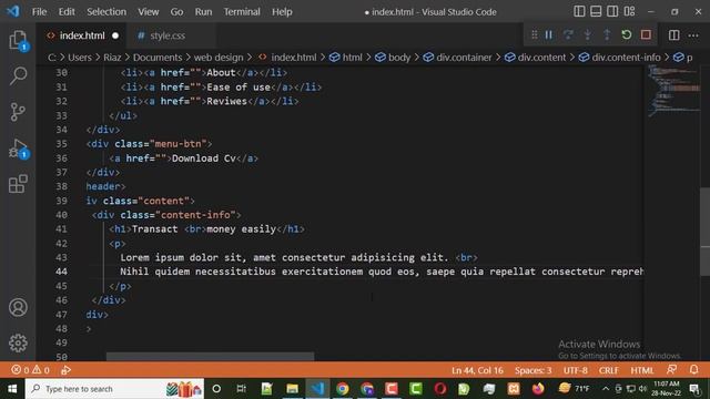 How To Make A Modern Website Using HTML CSS & JavaScript смотреть онлайн
