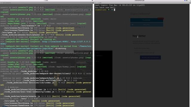 Como criar um jogo com phaser e typescript смотреть онлайн