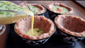 Беру фарш, яйцо и луковицу и готовлю вкусный ужен