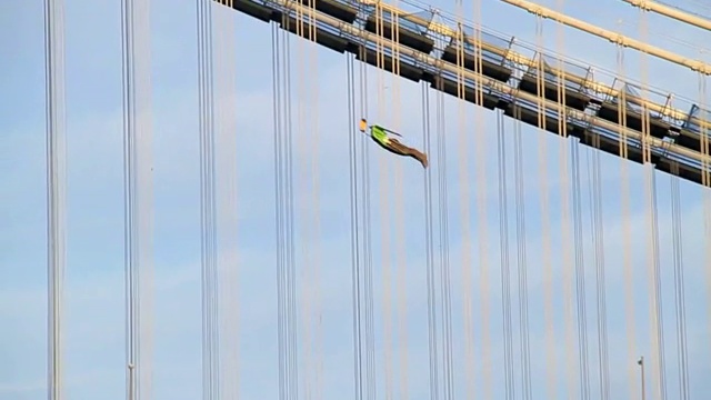 Flying People in New York City