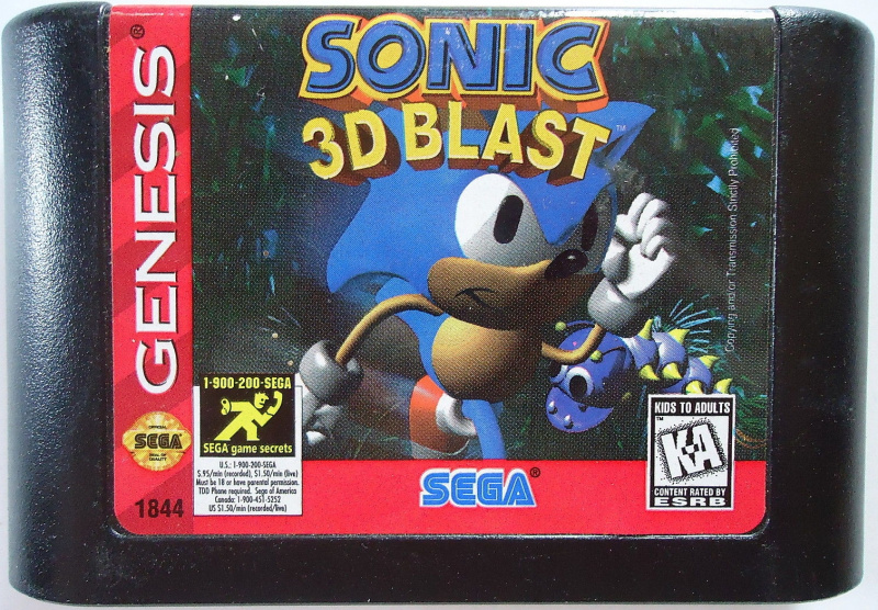 Прохождение игры Sonic 3D Blast - уровень 3 (SEGA)