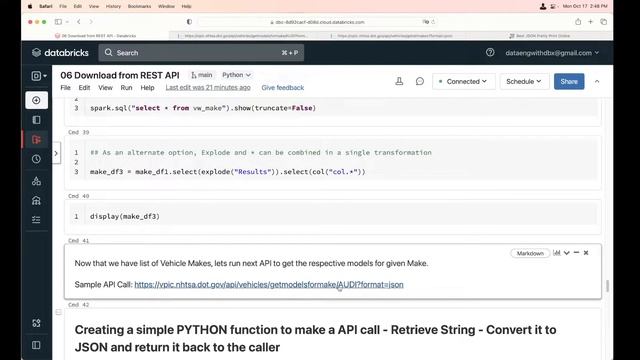 006 JSON Data from REST API смотреть онлайн
