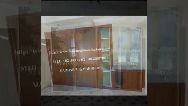 WARDROBE ALUMINIUM power coating halyam sheet and deco glass works смотреть онлайн