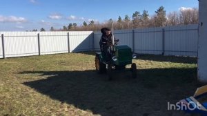 Минитрактор на базе двигателя ЗиД-4.5