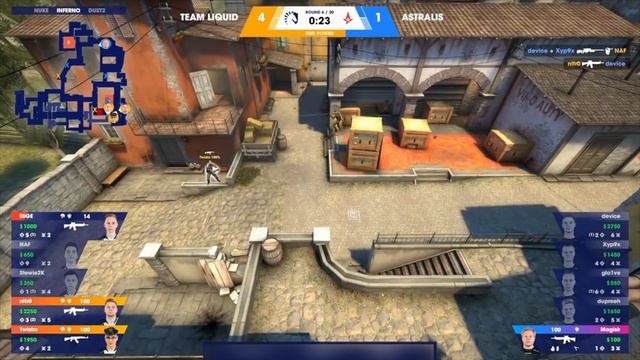 DEVICE УСНУЛ ПРЯМО ВО ВРЕМЯ ИГРЫ!? ASTRALIS vs LIQUID. ПЕРВАЯ ИГРА OG. 500iq от Dupreeh. НОВОСТИ КС смотреть онлайн