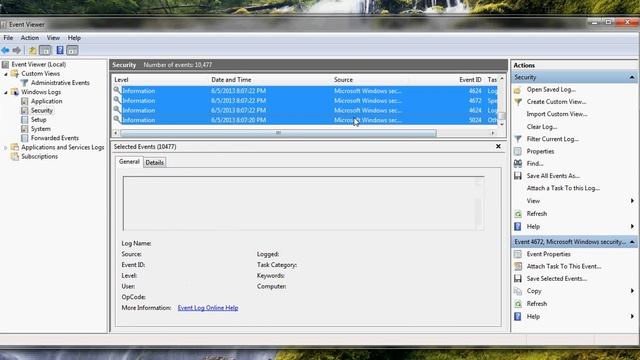 How to clear Windows PC Event Logs using Event Viewer? смотреть онлайн