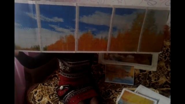 Вышивка Часть 2 Картина осень смотреть онлайн