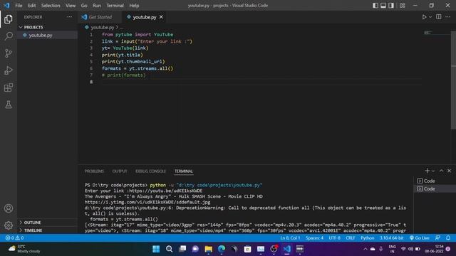 How to make Youtube Video Downloader using Python | Complete Project with Practical ??| Mr. GURU смотреть онлайн