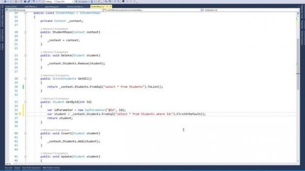 How to use Sql Queries in ASP.NET CORE | Executing SQL Queries
