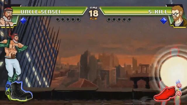 Uncle Sensei Frauding S-Kill (Final Boss in Divekick) | (Divekick Gameplay) смотреть онлайн