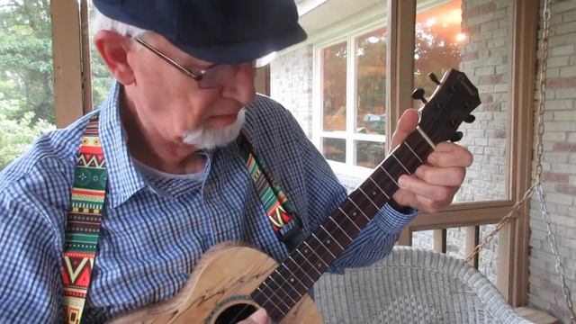 Stand by me. Davis cover. Caramel spalted maple tenor ukulele. смотреть онлайн