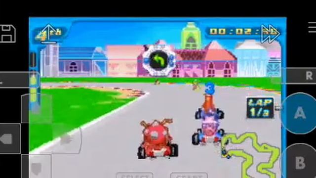 Digimon Racing (GBA) - Patamon Gameplay смотреть онлайн