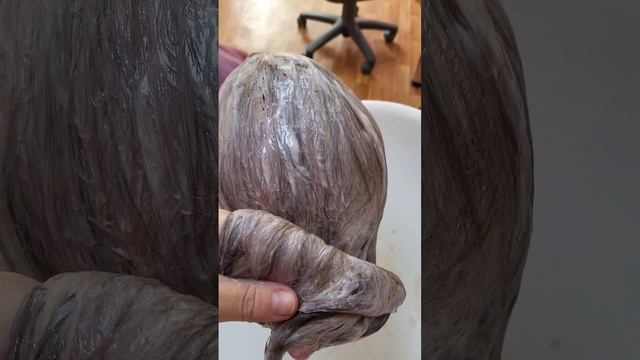 Тонирование волос.