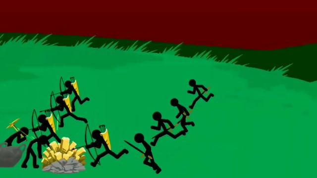 Прохождение до главного вулкана. Мультик из игры Stick War:Legacy. Сложность : обычно смотреть онлайн