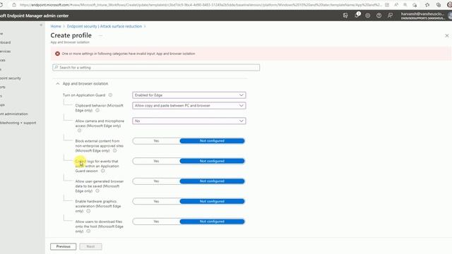 MDE Tutorial -16 - App and Browser Isolation Policy in Microsoft Defender for Endpoints смотреть онлайн