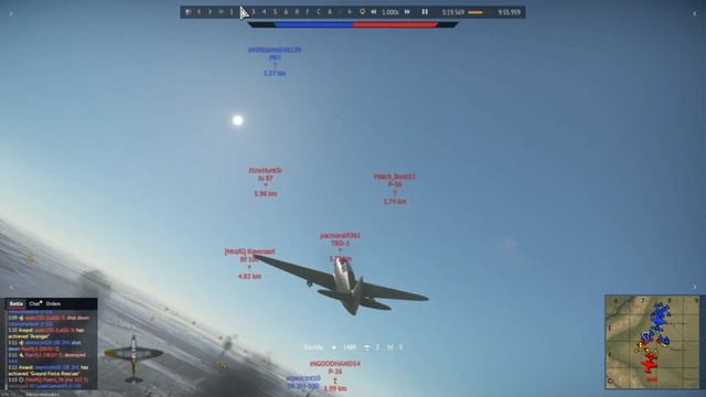 My Best Dogfight With Yak-1 (Record Test With RX Vega 11 WarThunder) смотреть онлайн